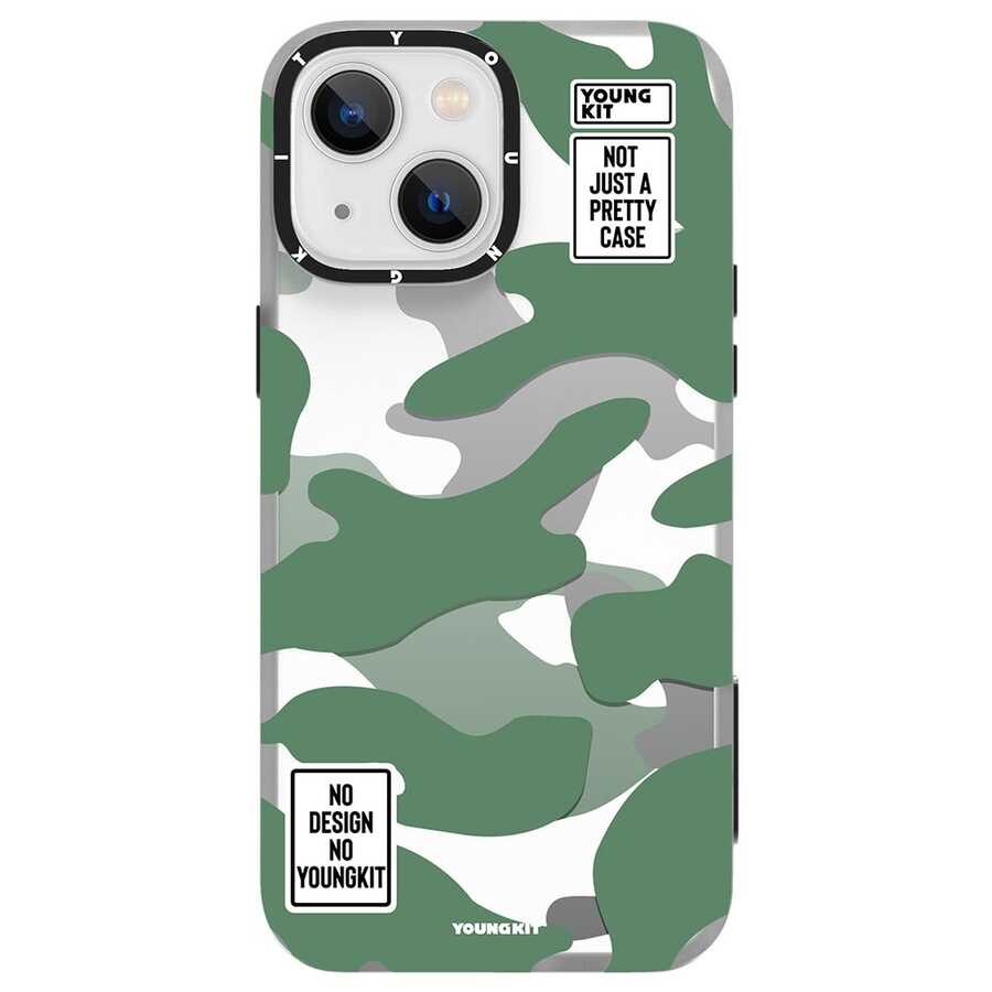 iPhone 13 Kılıf YoungKit Kamuflaj Serisi Kılıf - 2 iPhone 13 Kılıf YoungKit Kamuflaj Serisi Kılıf - 2
